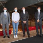 Natalie Rickli besucht das Impfzentrum Wetzikon